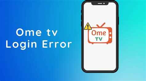ometv|ome tv iniciar sesión.